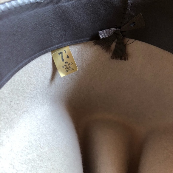 Men's 100% WOOL Rancher's Hat "DIAMONI" - Picture 5 of 10